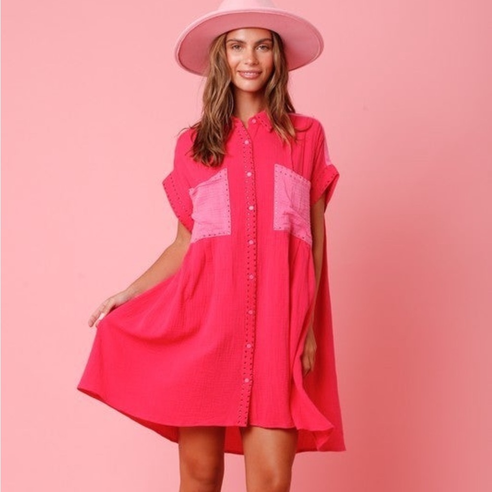 Peachlove Gauze Dress size small